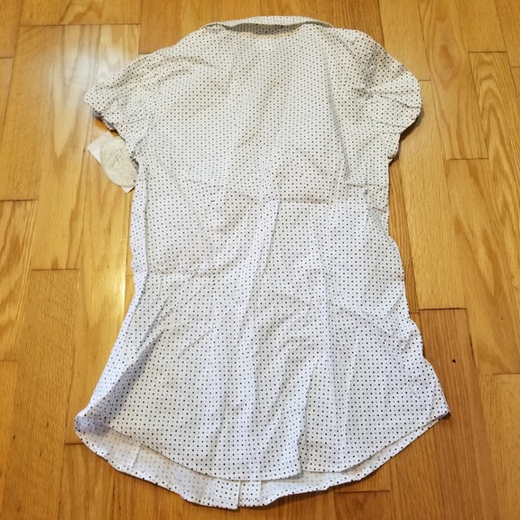 Lots of Love Retro Diner Polka Dot Blouse - Picture 2 of 2